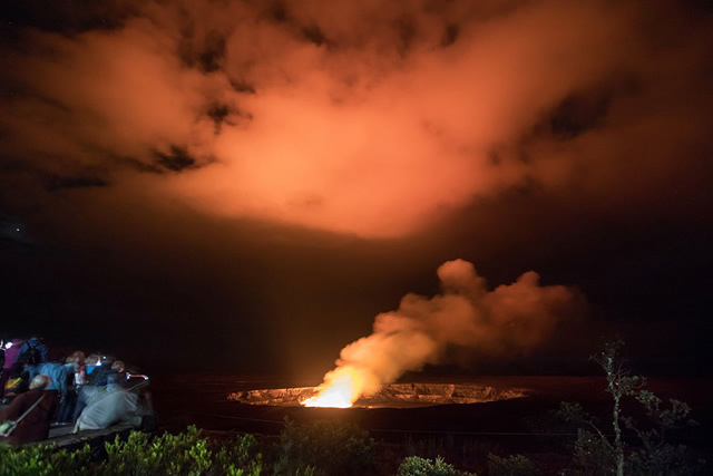 今週金曜日からハワイ火山国立公園が閉鎖