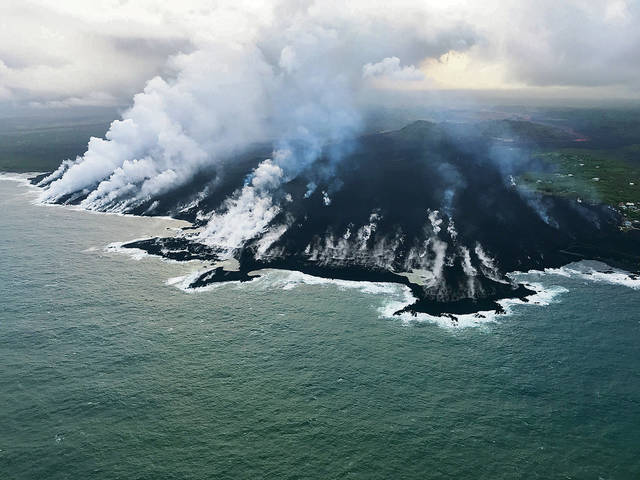 キラウエア火山の噴火が残したもの