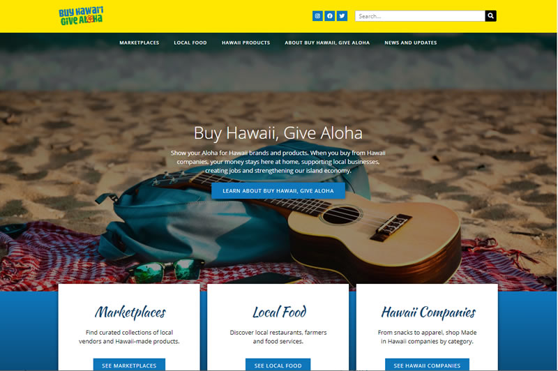 Buy Hawaii, Give Alohaでローカル企業を支援